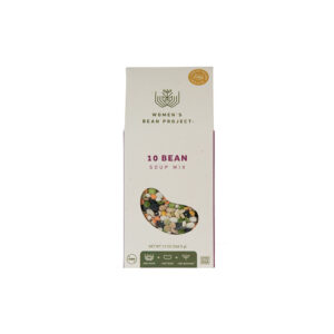 Women's Bean Project 10 bean soup mix in recyclable packaging