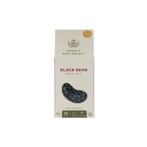 Women's Bean Project black bean soup mix in recyclable packaging