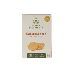 Women's Bean Project snickerdoodle cookie mix in recyclable packaging