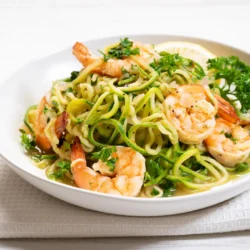 Malaysian Spice Blend on Shrimp and Zoodles.