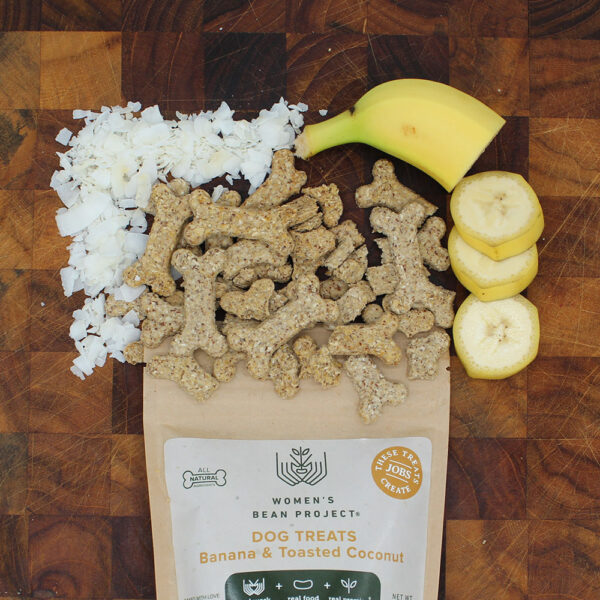 Banana & Toasted Coconut Dog Treats WBP