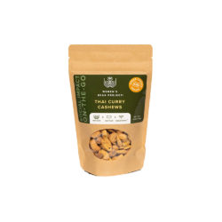 Women's Bean Project Thai Curry Cashews standing in front of a white background