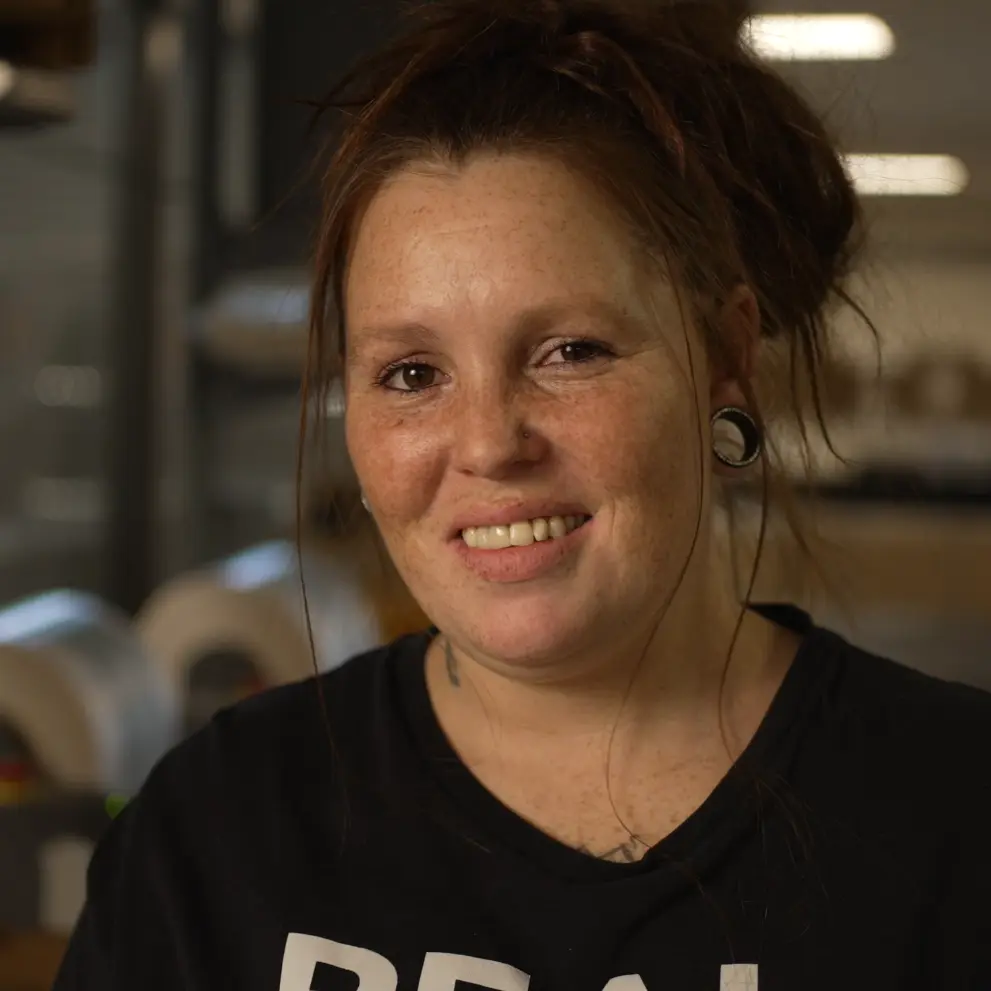 Bri-square Women's Bean Project staff member, Bri.